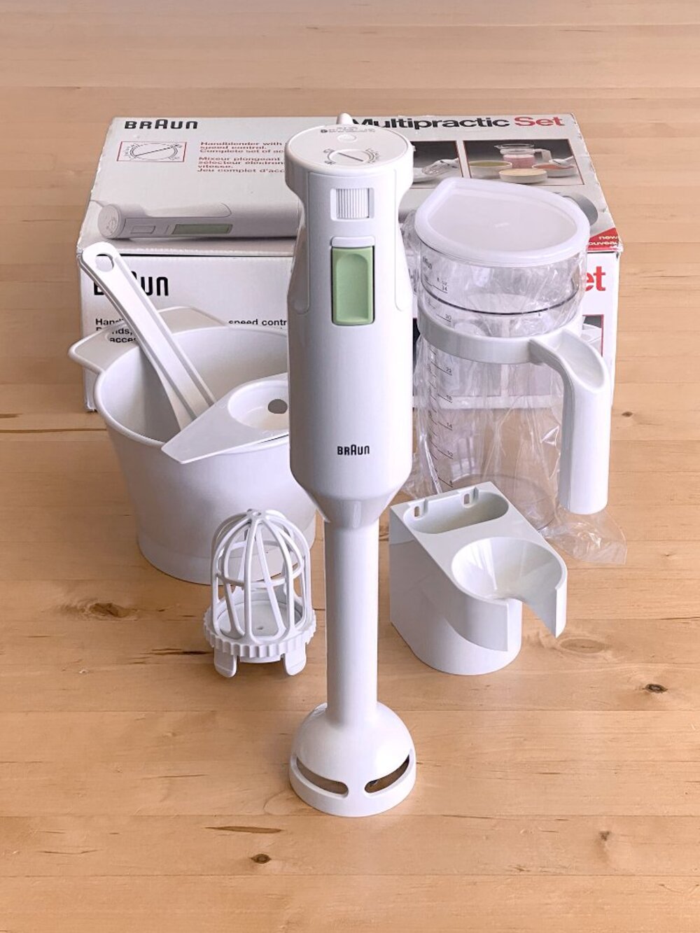 Braun Immersion Handblender Multipractic Set MR 700 / Type 4181